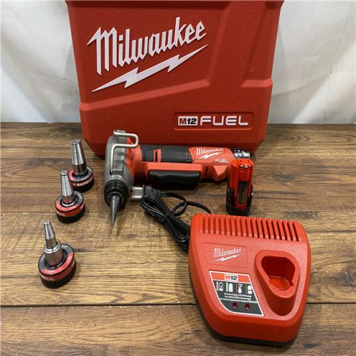 AS IS Milwaukee 2532-22 Expander Kit W/ 1/2 -1  Heads