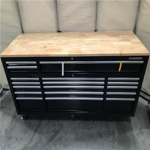 California AS-IS Husky 72 In. 18-Drawer Mobile Workbench