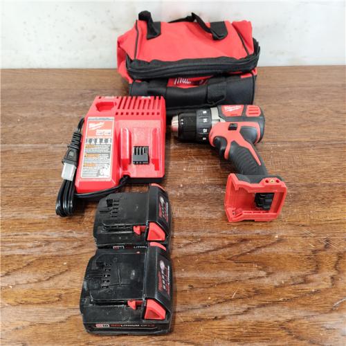 AS-IS Milwaukee M18 18-Volt Lithium-Ion Cordless 1/2 in. Drill Driver Kit