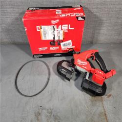 HOUSTON LOCATION - AS-IS (APPEARS LIKE NEW) Milwaukee M18 Fuel 3-1/4  18V Brushless Compact Band Saw 2829-20 (Bare Tool)