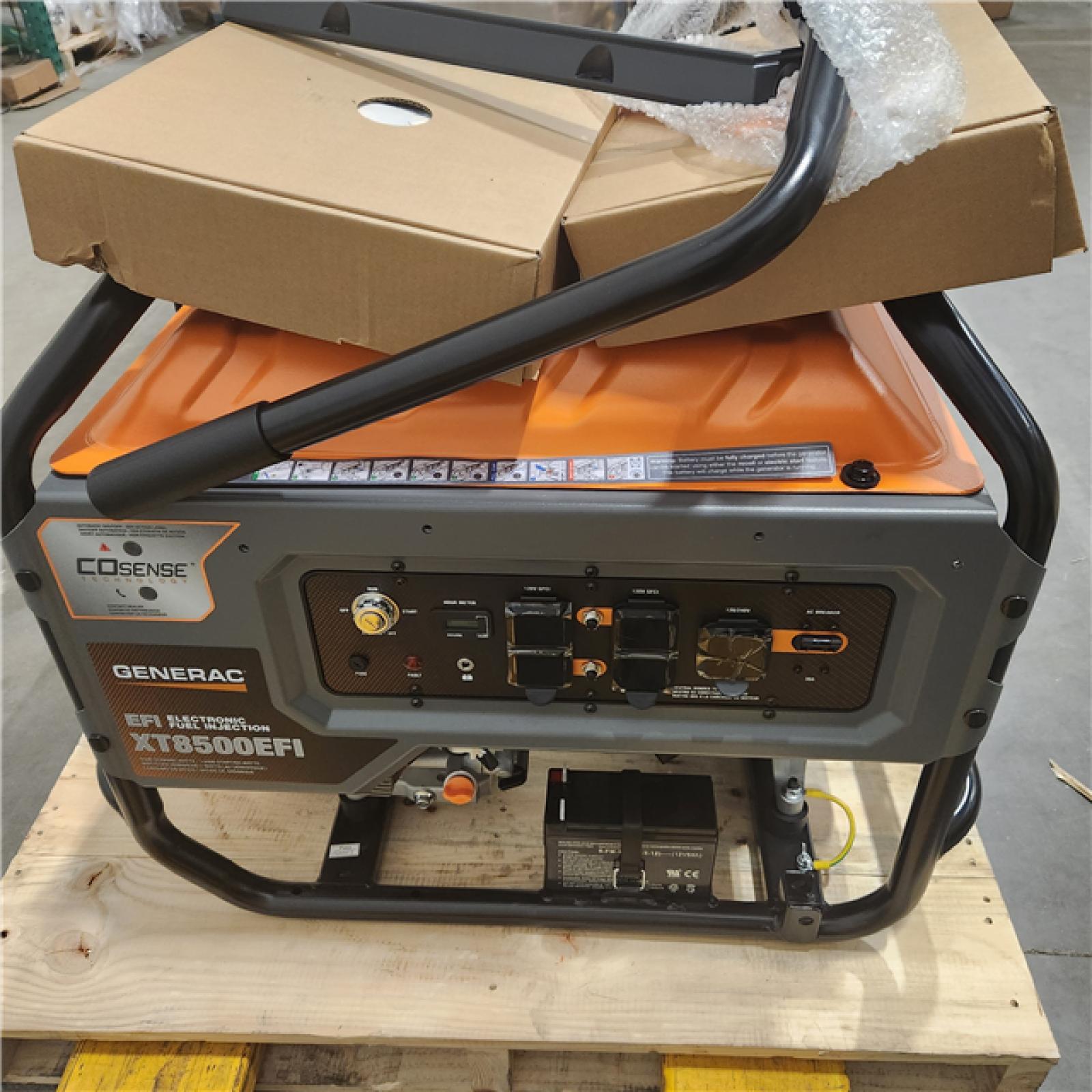 Dallas Location - As-Is Generac XT8500EFI Portable Generator-Appears Like New Condition