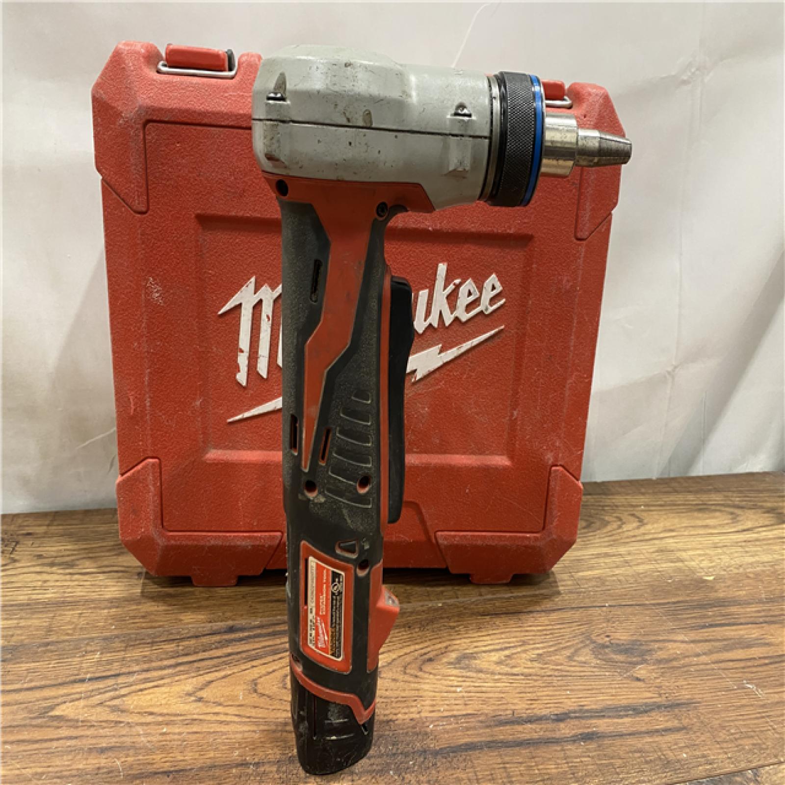 AS IS M12 12-Volt Lithium-Ion Cordless PEX Expansion Tool Kit with (2) 1.5 Ah Batteries, (3) Expansion Heads and Hard Case