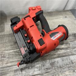 AS-IS MILWAUKEE M18 FUEL 18-Volt Lithium-Ion Brushless Cordless Gen II 18-Gauge Brad Nailer with 8.0 Ah Battery and Rapid Charger