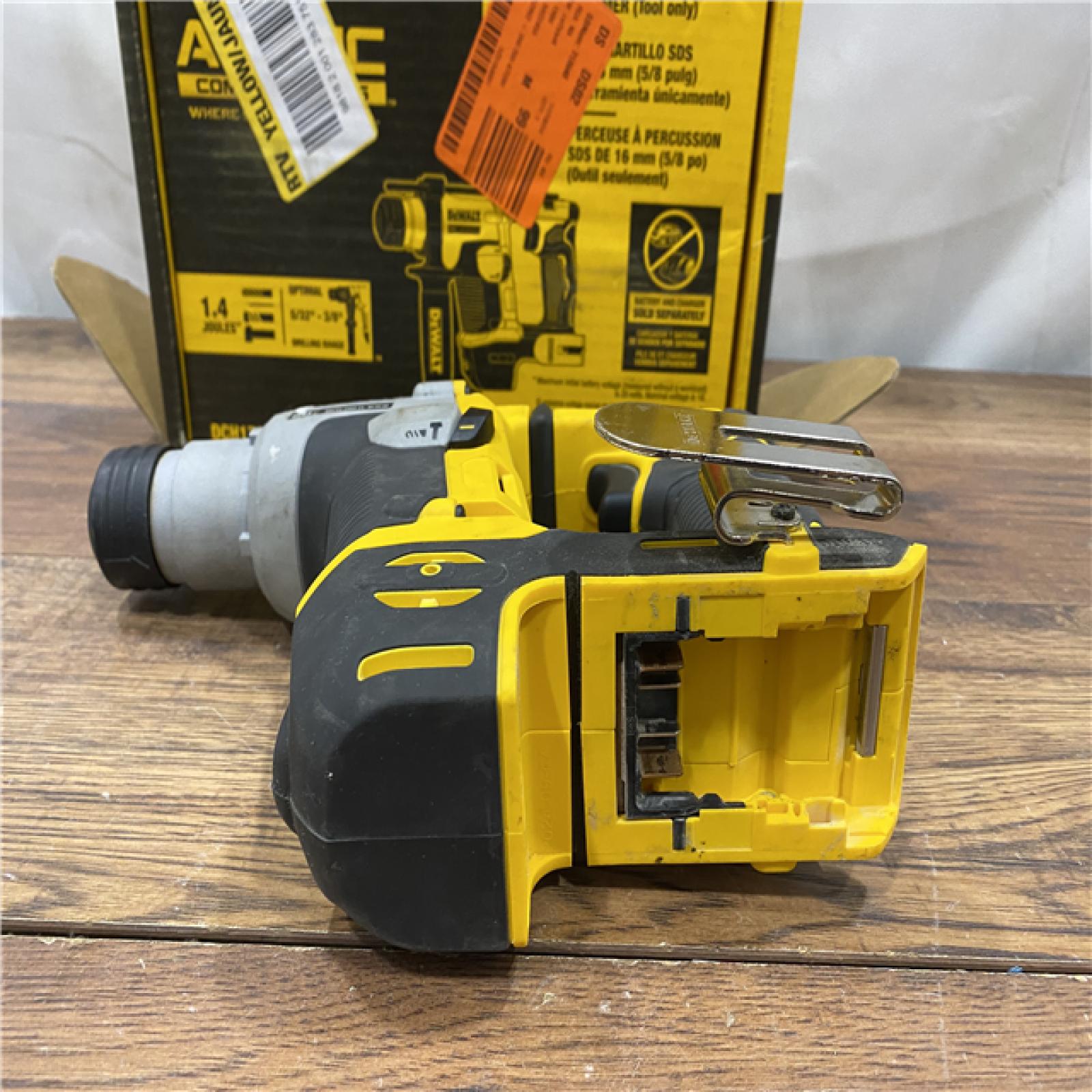 AS IS Dewalt DCH172B MAX Atomic 20V 5/8 Inch Brushless Cordless SDS Plus Rotary Hammer (Tool Only)