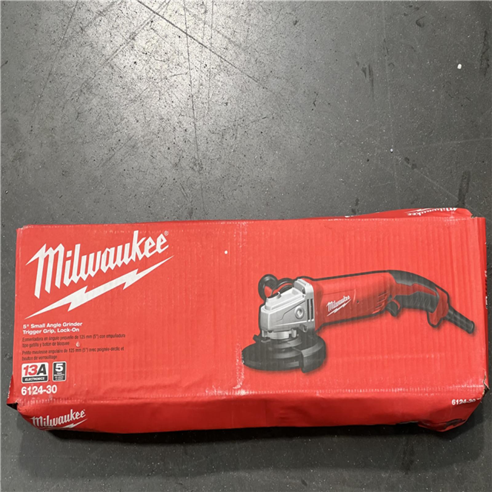 NEW Milwaukee 13 Amp 5 in. Small Angle Grinder with Lock-On Trigger Grip