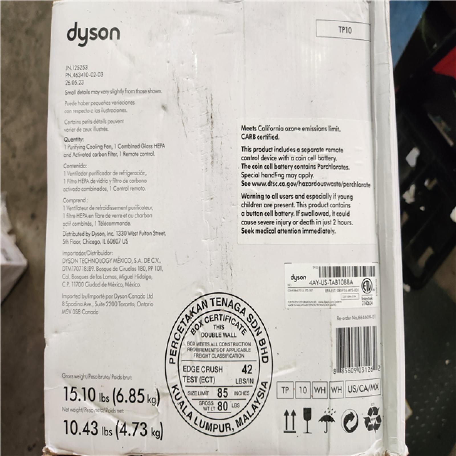 Phoenix Location Sealed Dyson Purifier Cool Gen1 TP10