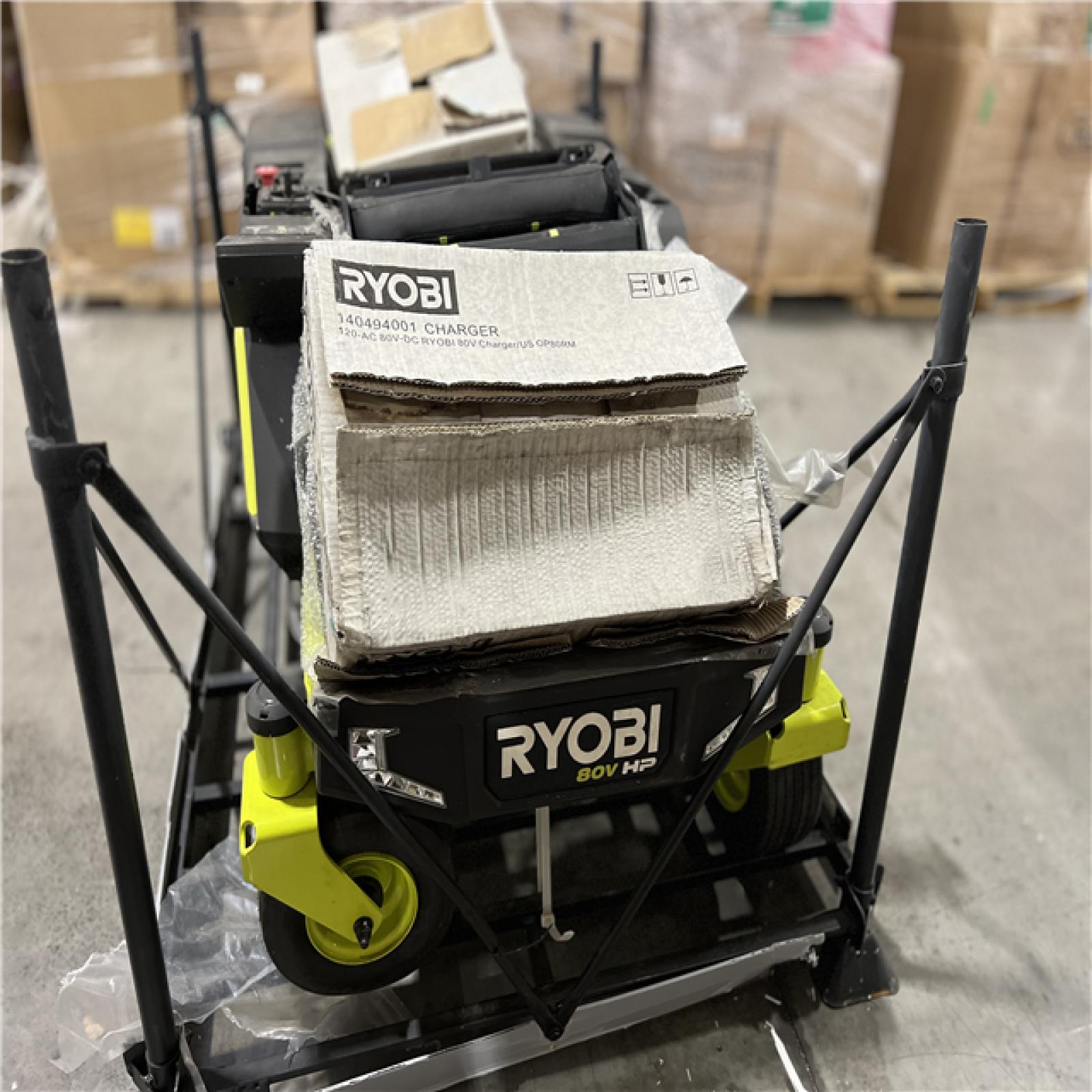 DALLAS LOCATION - RYOBI 80V HP Brushless 30 in. Battery Electric Cordless Zero Turn Riding Mower