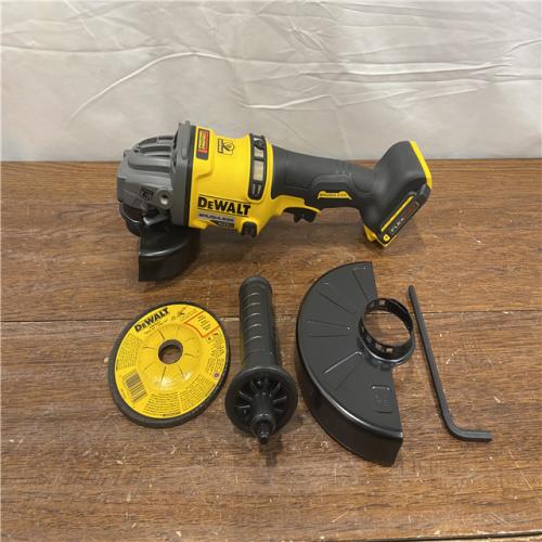 AS-ISFLEXVOLT 60V MAX Cordless Brushless 4.5 in. to 6 in. Small Angle Grinder with Kickback Brake (Tool Only)