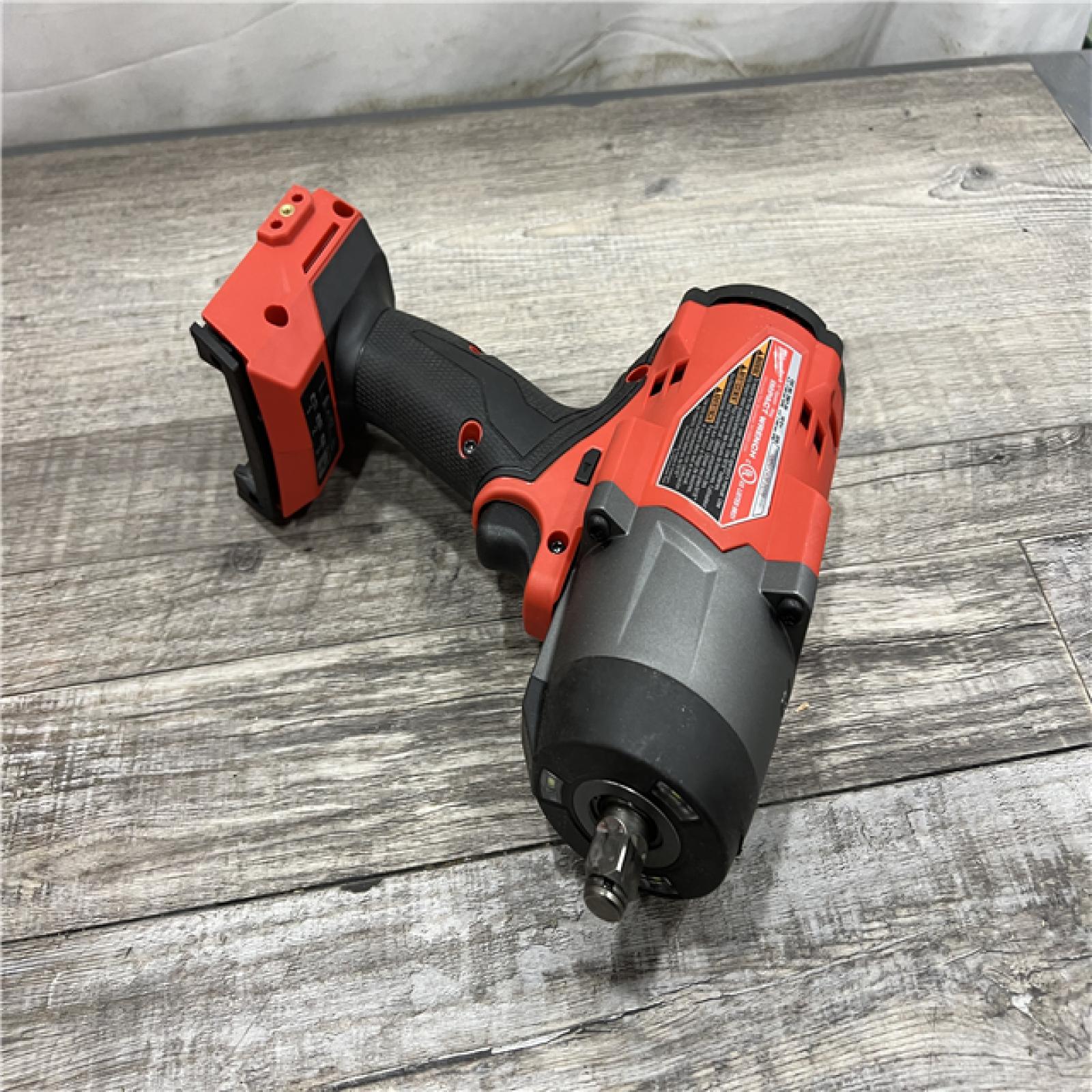 AS-IS Milwaukee M18 FUEL 18V Lithium-Ion Brushless Cordless 1/2 in. Impact Wrench with Friction Ring (Tool-Only)