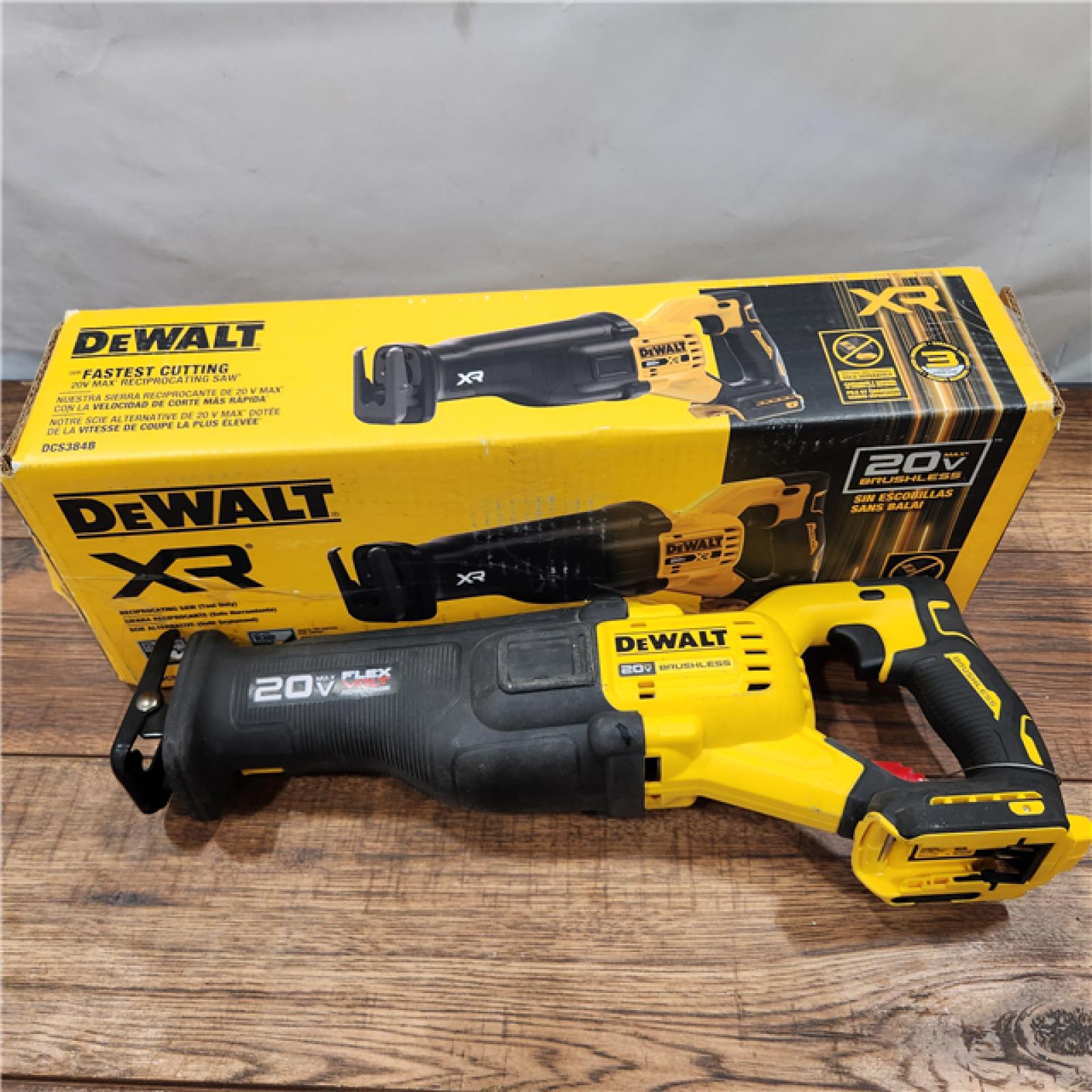 AS-IS 20-Volt XR Cordless Reciprocating Saw (Tool Only)