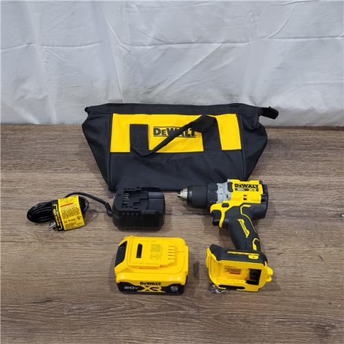 AS- IS DEWALT 20V MAX XR Brushless Cordless 1/2 Drill/Driver Kit