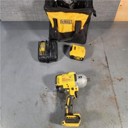 HOUSTON LOCATION - AS-IS DEWALT 20V MAX* XR 1/2  High Torque Impact Wrench with Hog Ring Anvil