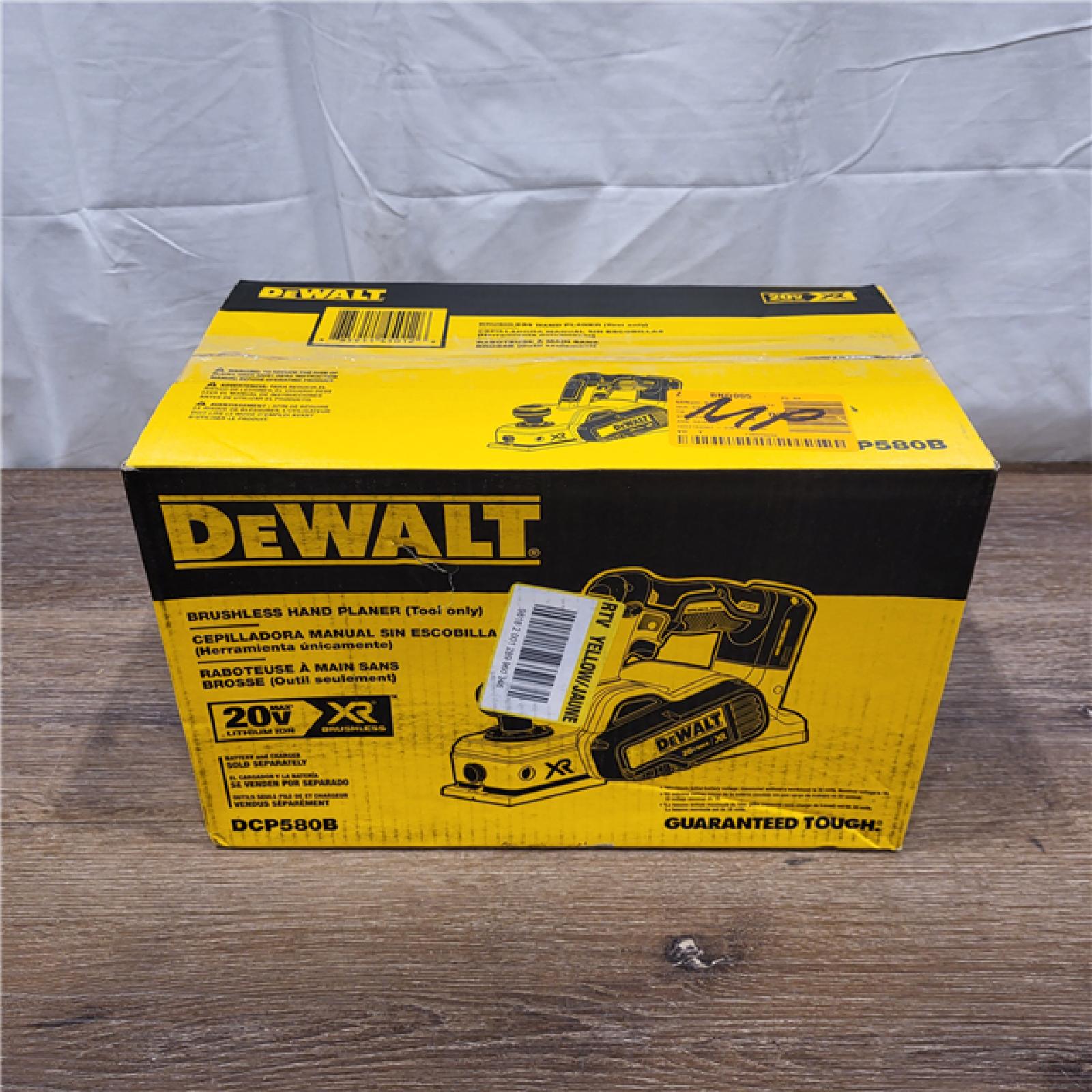 AS-IS DEWALT DCP580B 20V MAX Lithium Ion Brushless Planer