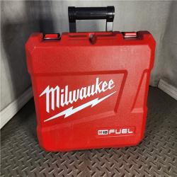 HOUSTON LOCATION - AS-IS Milwaukee 2904-22 Hammer Drill Driver Kit with Batteries  Charger & Tool Case  Red