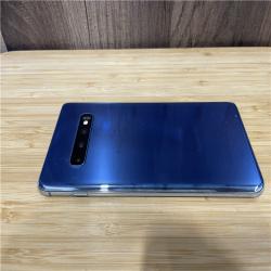 AS-IS Samsung GALAXY S10+ 128 GB Blue