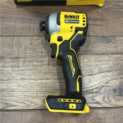 AS-IS DEWALT ATOMIC 20V MAX* Brushless Cordless Compact 1/4 in. Impact Driver Kit