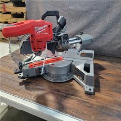 CALIFORNIA NEW MILWAUKEE 7-1/4 DUAL BEVEL SLIDING COMPOUND MITER SAW (TOOL-ONLY)