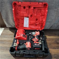 CALIFORNIA NEW MILWAUKEE M18 FUEL 2-TOOL COMBO KIT(BATTERIES AND CHARGER INCLUDED)