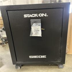 DALLAS LOCATION -  STACK-ON Siege 72-Gun Fireproof with Electronic Lock Gun Safe, Black