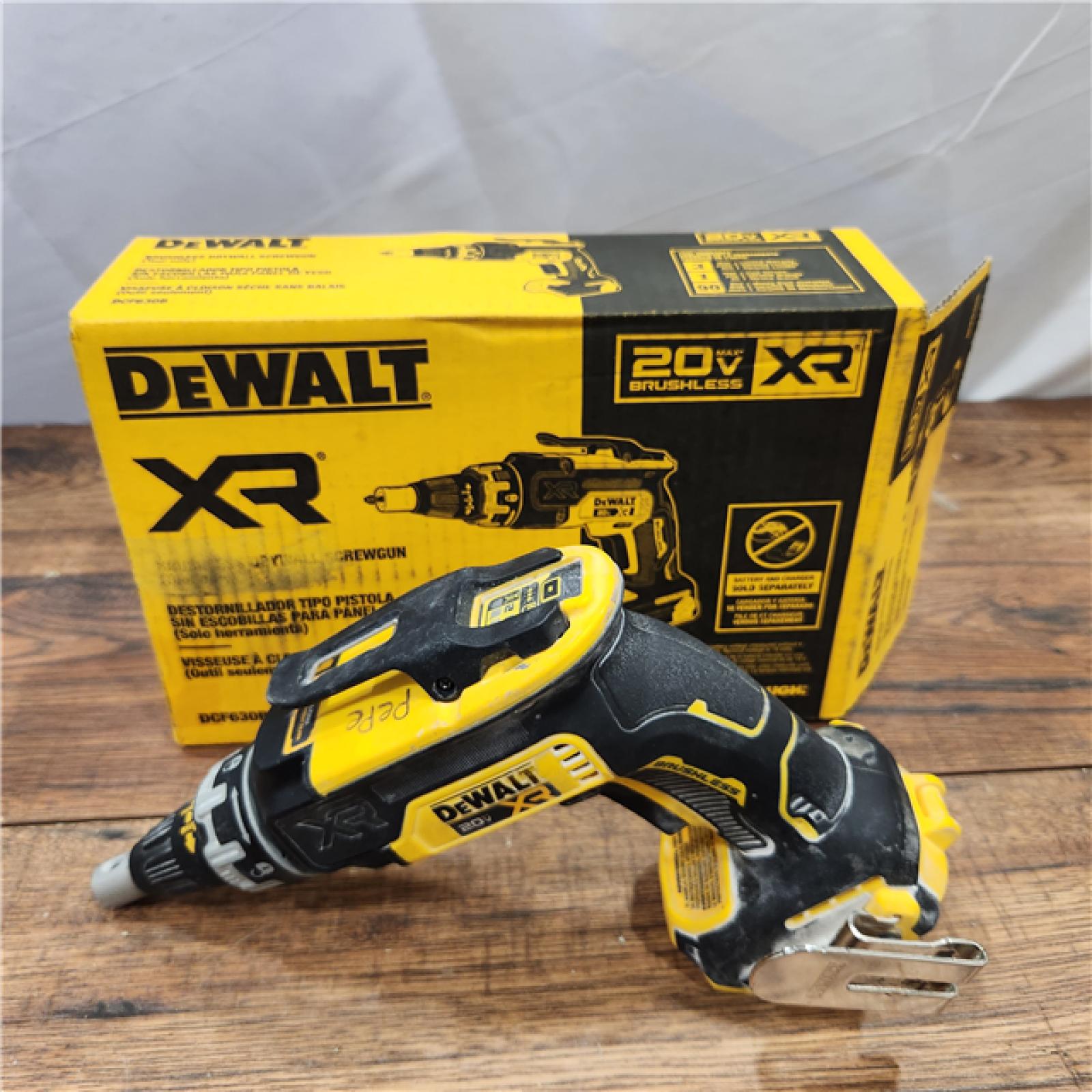 AS-IS DeWalt DCF630B 20V Cordless Brushless Screw Gun (Tool Only)