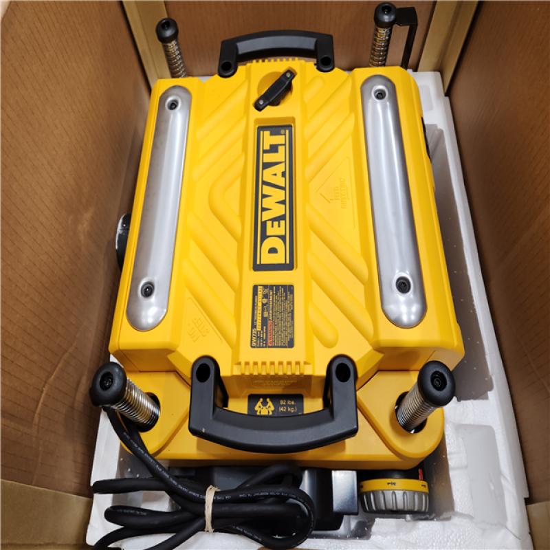 AS IS DEWALT 15 Amp Corded 13 in. Heavy Duty 2 Speed Thickness