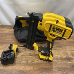 AS IS DEWALT 20V MAX XR 18 Gauge Brad Nailer Kit