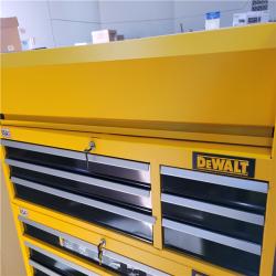 CALIFORNIA AS-IS DEWALT 52 WIDE 6-DRAWER TOOL CHEST AND 52 WIDE 8-DRAWER ROLLING TOOL CABINET