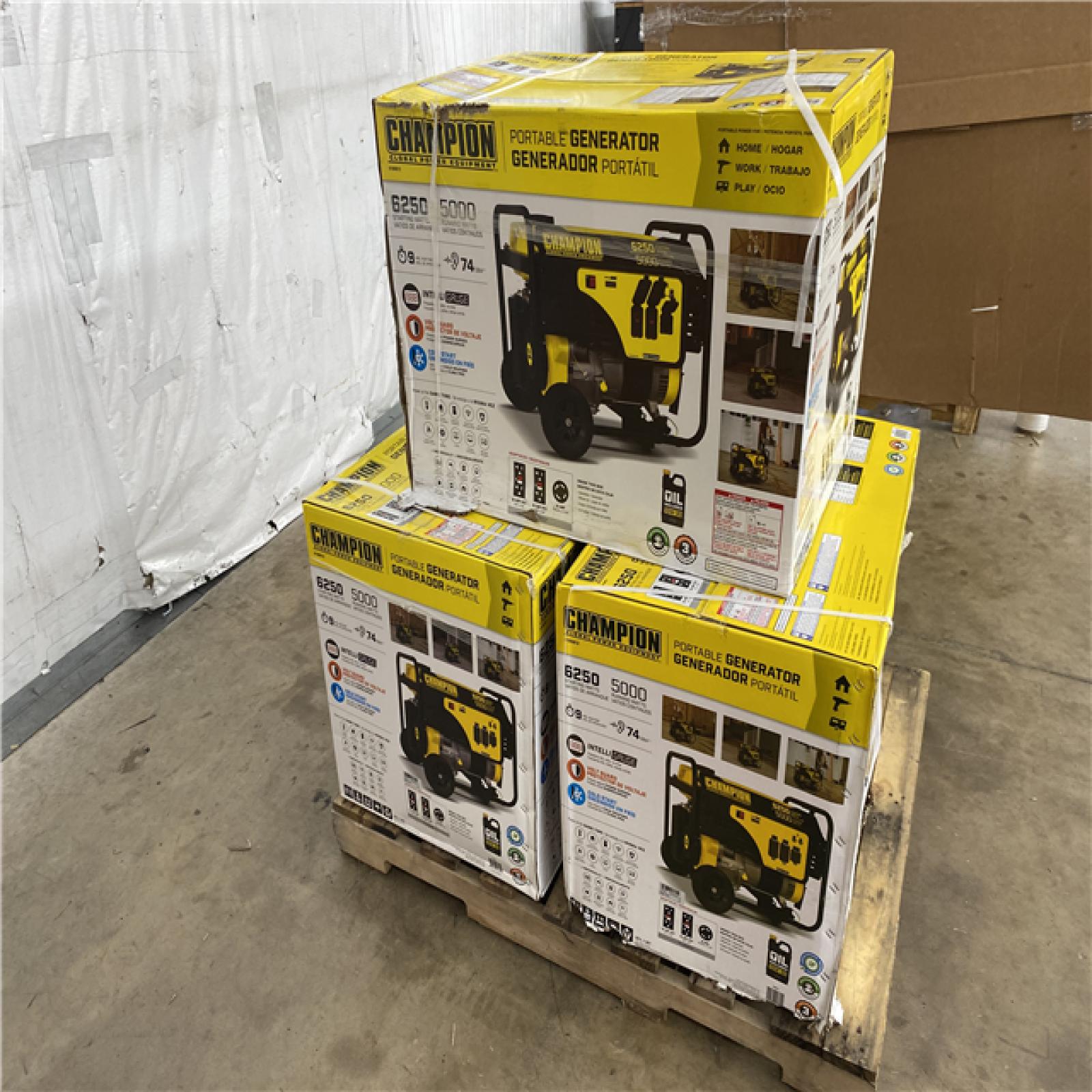 Houston Location AS IS - Champion Generator 6250 Watts