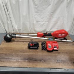 AS-IS M18 FUEL 18V Lithium-Ion Brushless Cordless String Trimmer with QUIK-LOK Attachment Capability and 8.0 Ah Battery