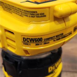 AS-IS Dewalt 20V MAX XR Brushless Cordless Compact Router (Tool Only)