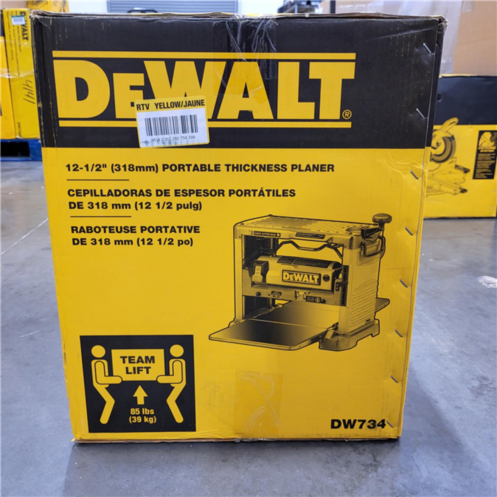 NEW! DEWALT 15 Amp Corded 12.5 in. Bench Planer