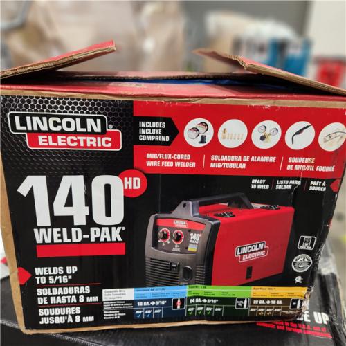 Dallas Location - As-Is Lincoln Electric Weld-Pak 140 Amp MIG