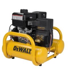 DALLAS LOCATION -  DEWALT 4 Gal. Portable Briggs and Stratton Gas Powered Oil Free Direct Drive Air Compressor