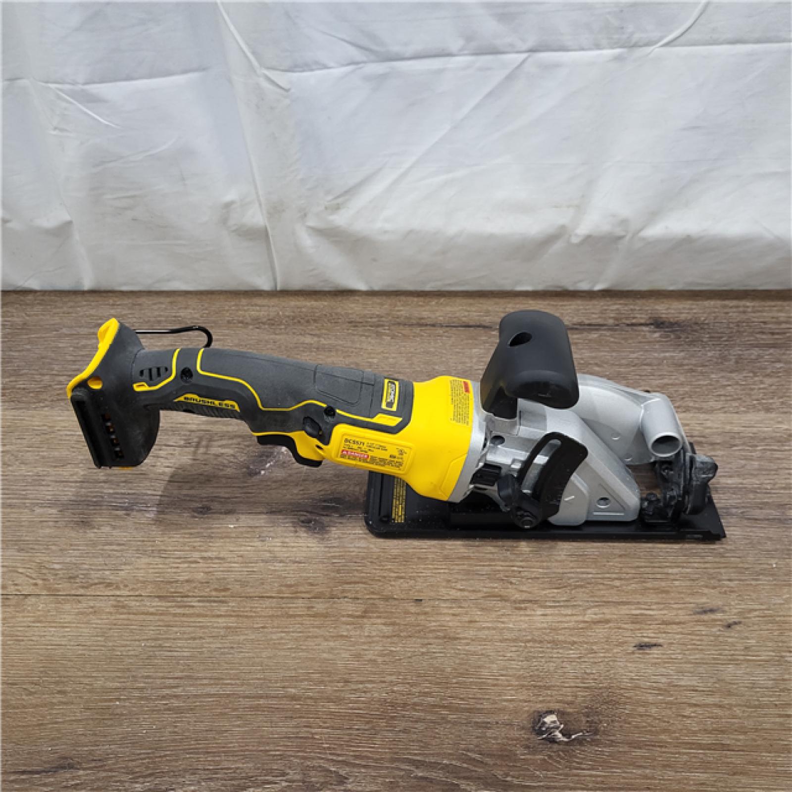 AS-IS ATOMIC 20V MAX Cordless Brushless 4-1/2 in. Circular Saw (Tool Only)