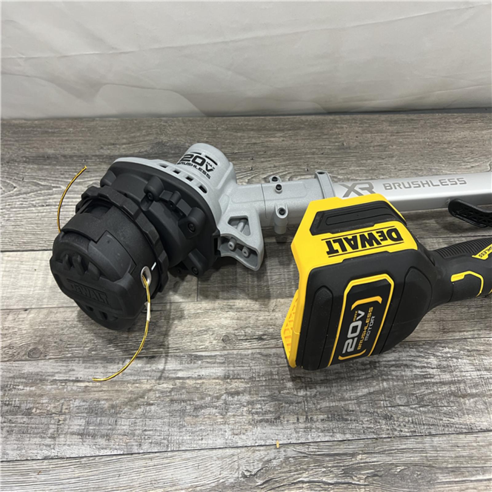 AS-IS DEWALT 20V MAX Brushless Cordless Battery Powered String Trimmer (Tool Only)