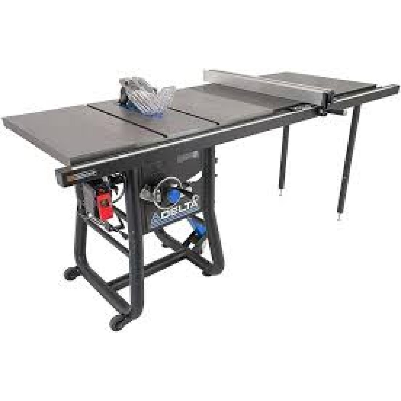 Phoenix Location NEW Delta 36-5152T2 Contractor Table Saw with 52 Rip Capacity and Cast Extension Wings