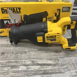 AS-IS DeWalt DCS389B FLEXVOLT 60V MAX Cordless Brushless Reciprocating Saw (Tool-Only)