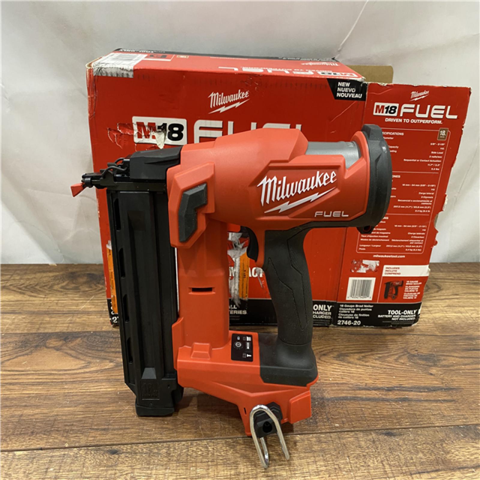 AS IS Milwaukee M18 FUEL 18 Gauge Brad Nailer