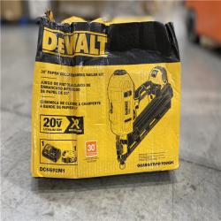 LIKE NEW! - DEWALT 20V MAX XR Lithium-Ion Cordless Brushless 2-Speed 30° Paper Collated Framing Nailer with 4.0Ah Battery and Charger