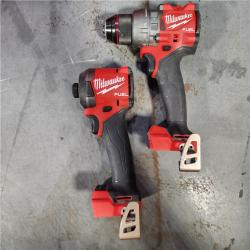 HOUSTON LOCATION - AS-IS Milwaukee M18 FUEL 18V Lithium-Ion Brushless Cordless Hammer Drill and Impact Driver Combo Kit (2-Tool) with 2 Batteries