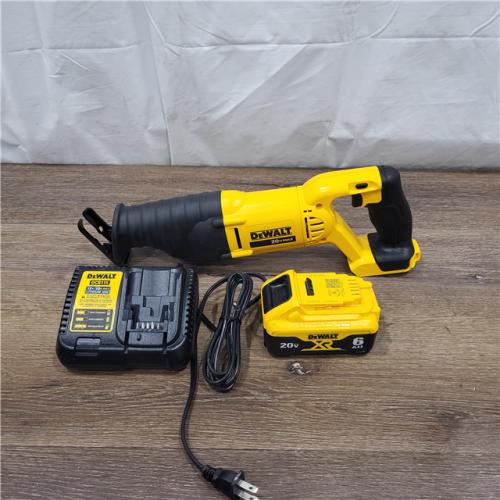 GOOD DEWALT 20-Volt MAX Lithium-Ion Cordless Reciprocating Saw Kit with Battery 5Ah, Charger and Case