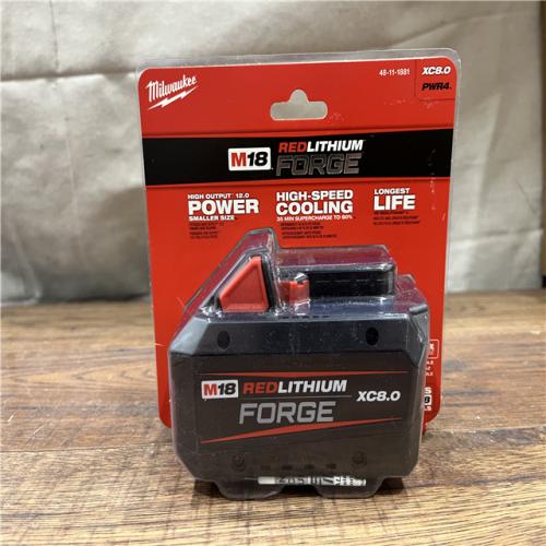 NEW - Milwaukee M18 18V Lithium-Ion REDLITHIUM FORGE XC 8.0 Ah Battery Pack