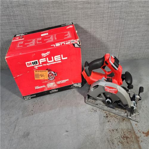 HOUSTON LOCATION - AS-IS Milwaukee M18 FUEL 18V Lithium-Ion Brushless Cordless 7-1/4 in. Circular Saw (Tool-Only)