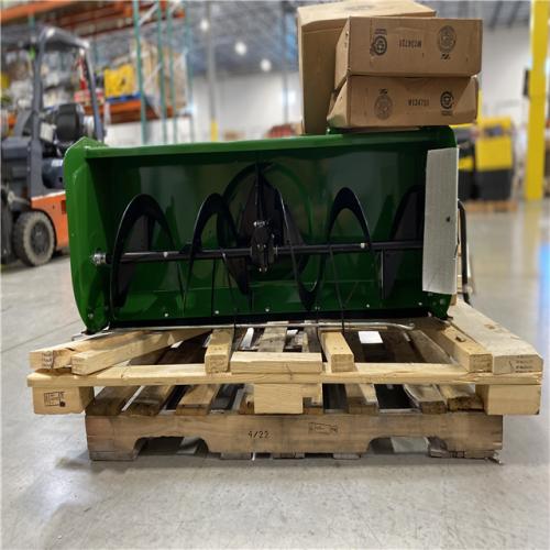 DALLAS LOCATION - John Deere 44 in. Two-Stage Snow Blower Attachment for 100 Series Tractors