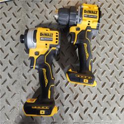 HOUSTON LOCATION - AS-IS (APPEARS LIKE NEW) ATOMIC 20-Volt MAX Lithium-Ion Cordless Combo Kit (2-Tool) with (2) 2.0Ah Batteries, Charger and Bag