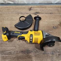 AS-IS DeWalt Flexvolt 60V Max Cordless Grinder  4.5 in; 6 in  Kit  1 KT (115-DCG418X2)