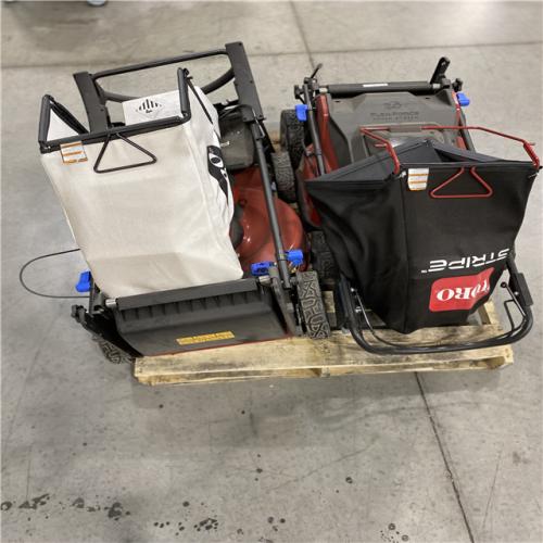 DALLAS LOCATION- AS-IS - TORO Lawn Mower PALLET - (2 UNITS)