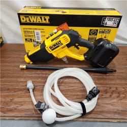 AS-IS Dewalt 20V 550 PSI  1 GPM Cordless Power Cleaner W/ 4 Nozzles Tool-Only DCPW550B