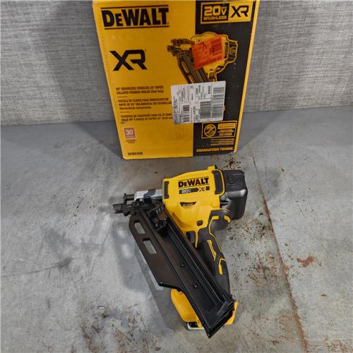 HOUSTON LOCATION - AS-IS DEWALT 20-Volt 30Â° Cordless Framing Nailer (Tool-Only)