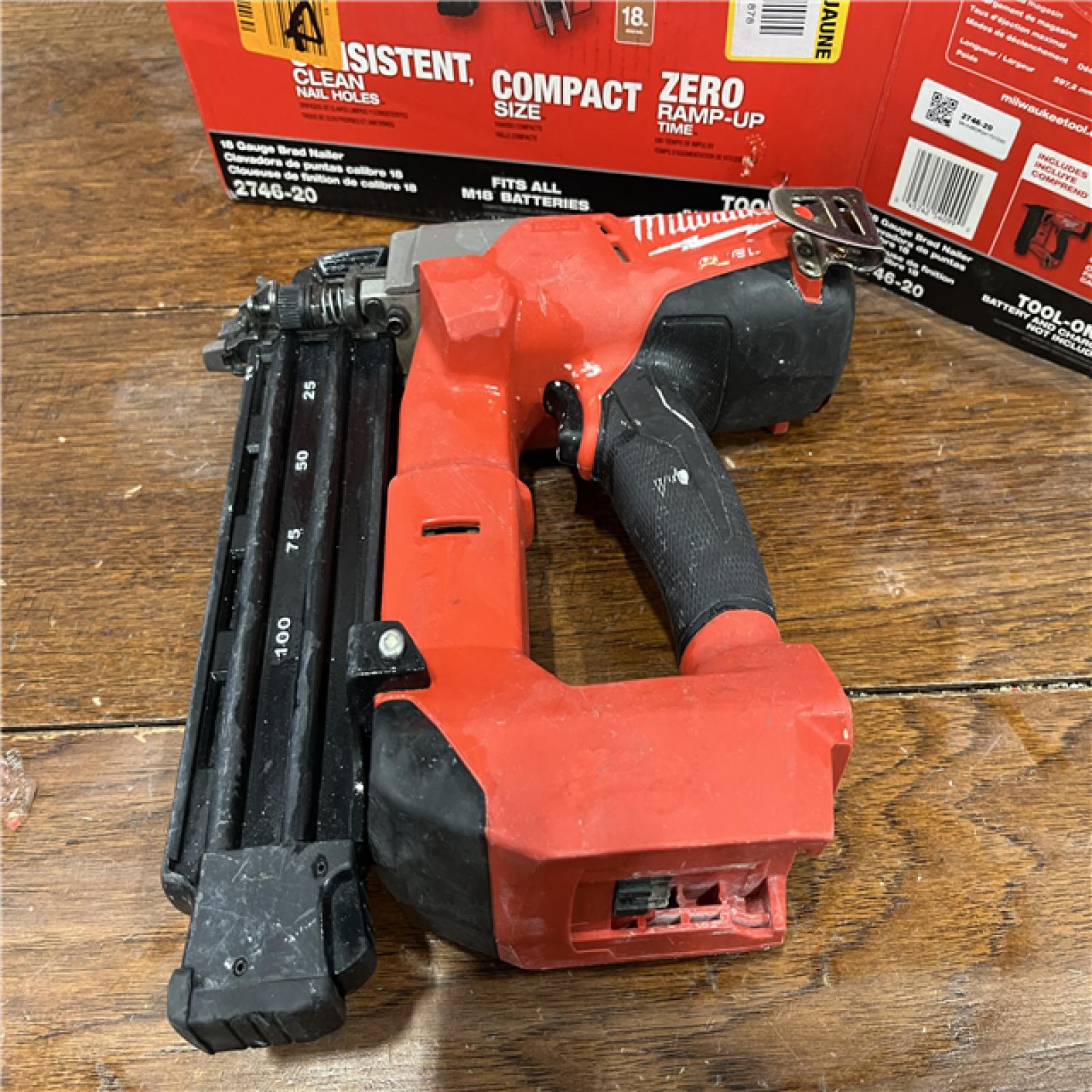 AS-ISMilwaukee M18 FUEL 18 Gauge Brad Nailer